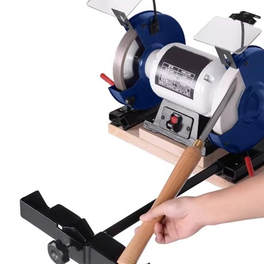 Knife Sharpener - Mesin Poles Sabuk Pasir 550W 200mm