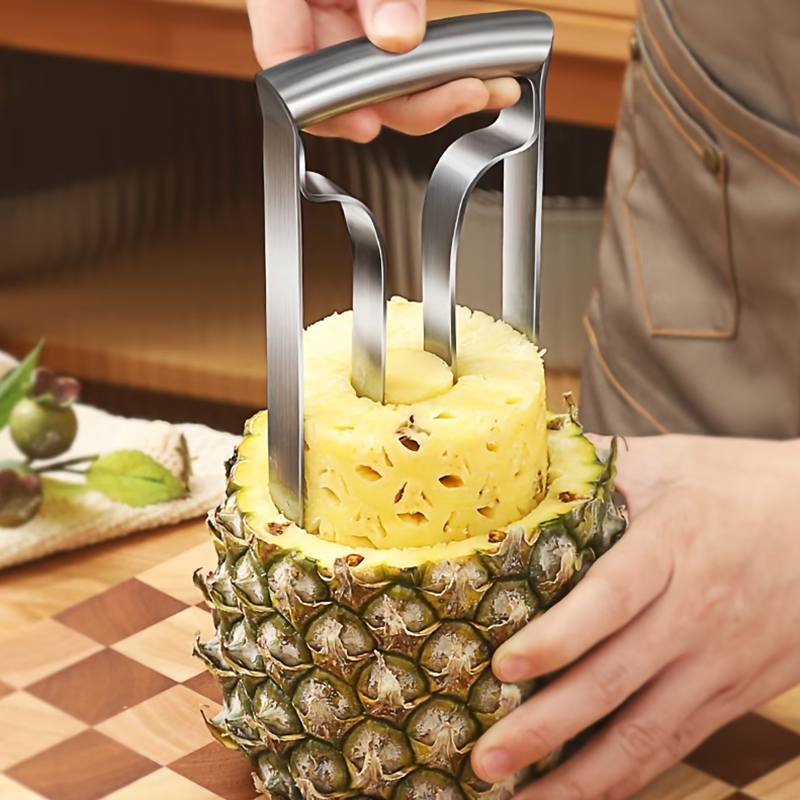 Kitchen Gadgets Tools - Pengupas Nanas, Pembuang Inti Nanas, Pemotong