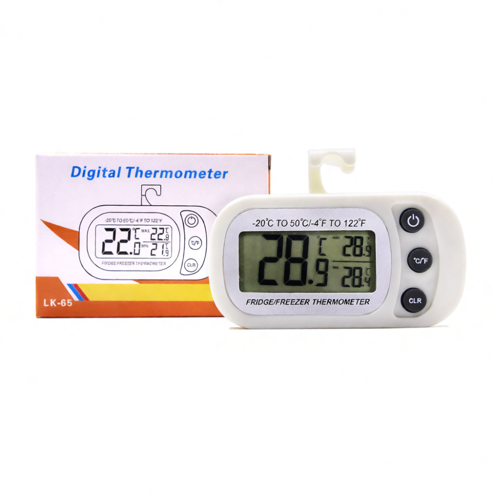 Kitchen Room Gadgets - Termometer Kulkas Digital Layar LCD, Monitor