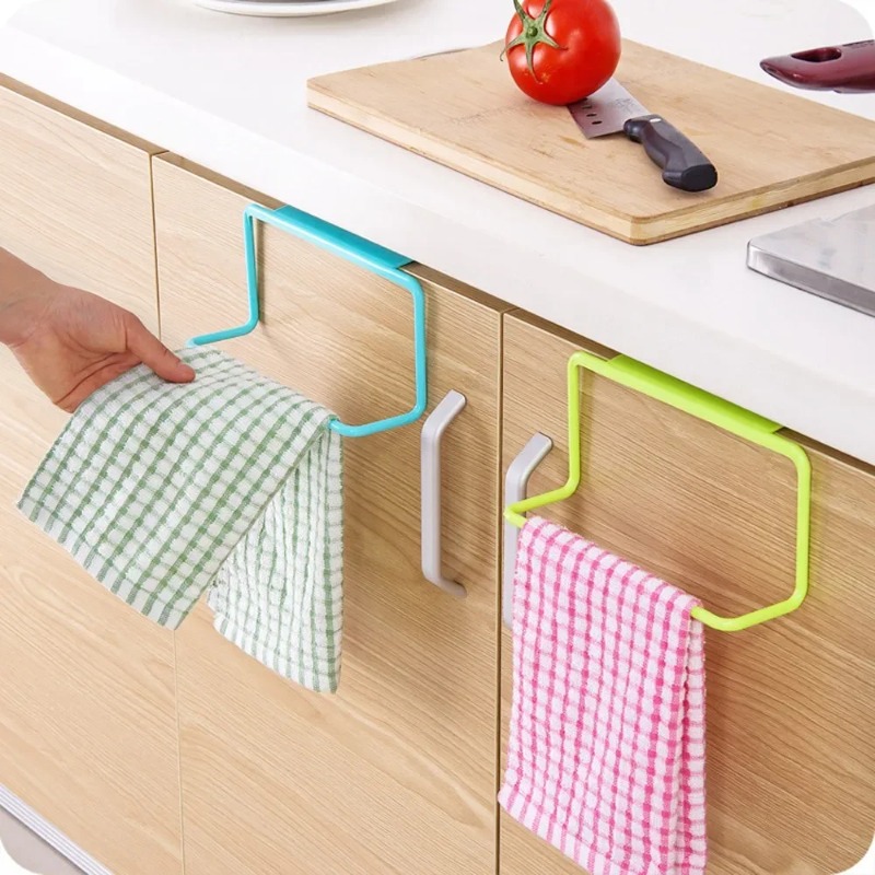 Kitchen Gadgets Cabinet - 1 Buah Rak Handuk Gantung Plastik