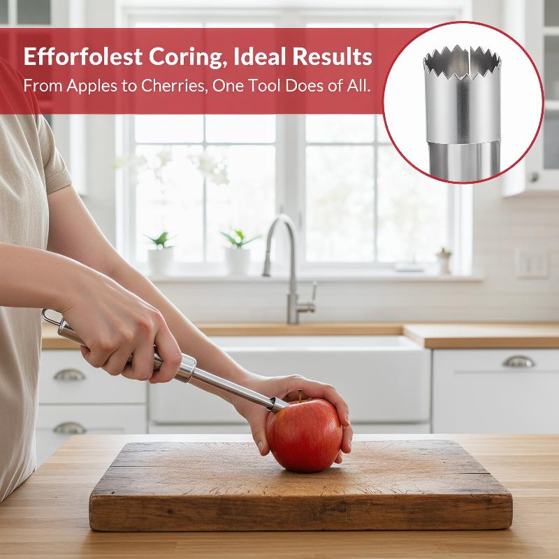 Kitchen Gadgets Tools - 4 Buah Pemotong Penghilang Inti Buah