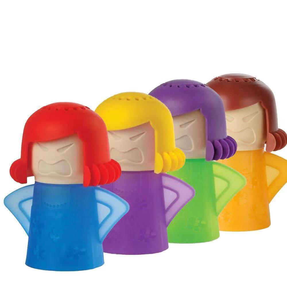 Kitchen Gadgets For Mom - Pembersih Microwave Angry Mama, Penghilang Lemak