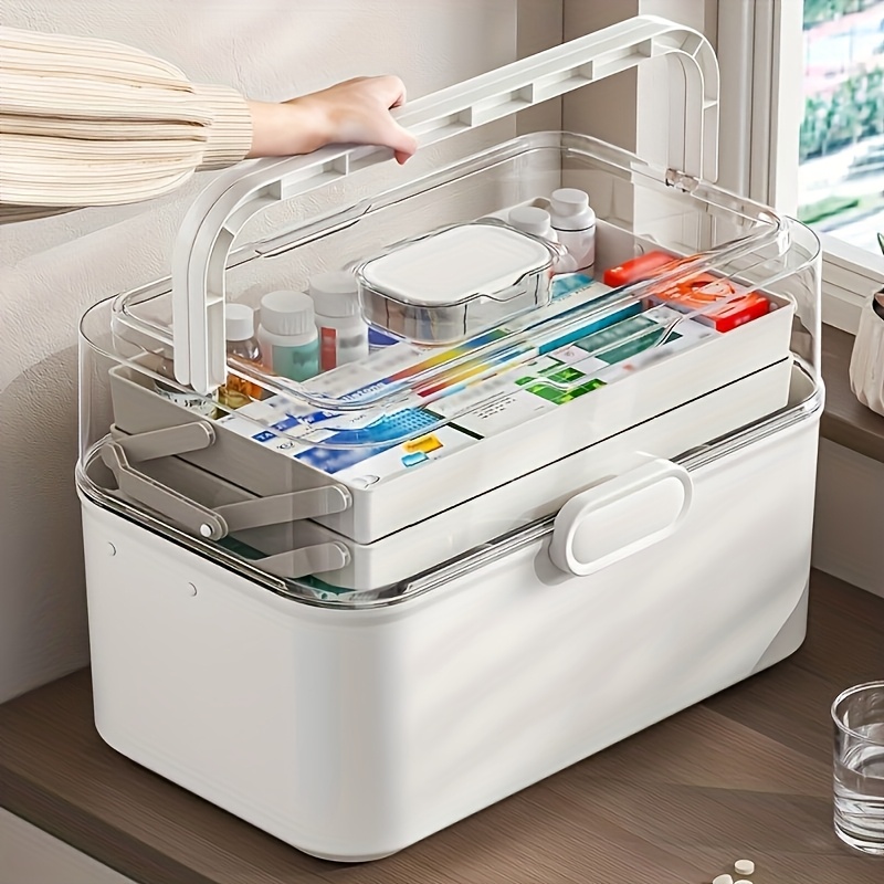 Kitchen Gadgets Cabinet - Kotak Penyimpanan Obat/Kotak Distribusi Berkapasitas Besar