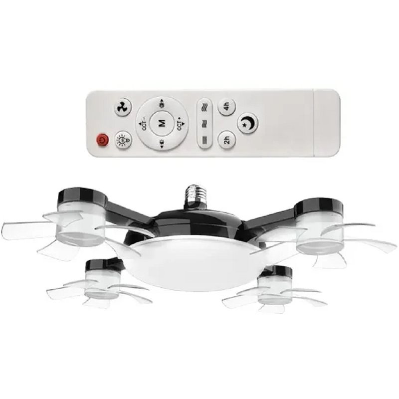 Kitchen Room Gadgets - 【PERALATAN DAPUR】Lampu Kipas Langit-langit 60W Desain
