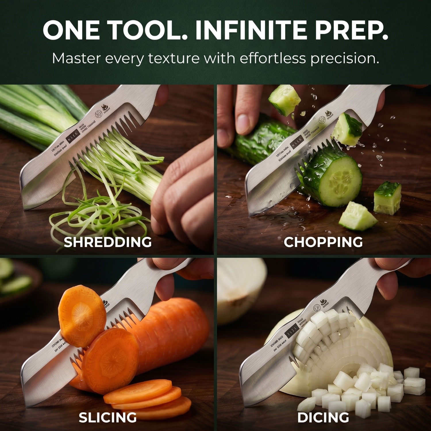 Pemotong Daun Bawang Multifung - Kitchen Gadgets Vegetable Chopper ulasan dan harga