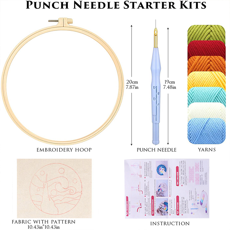 GATYZTORY Kit Pemula Bordir Pu - Kitchen Gadgets Crossword ulasan dan harga