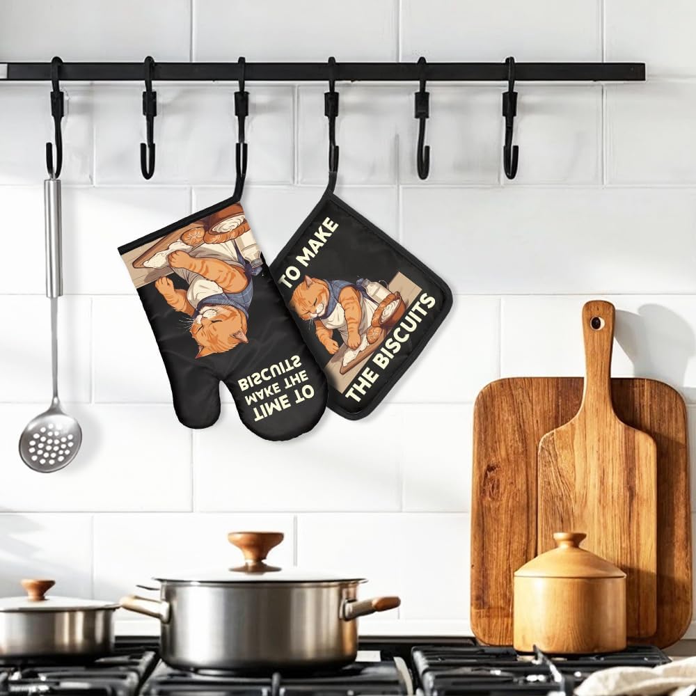Set Sarung Tangan Oven dan Pen - Kitchen Gadgets For Mom ulasan dan harga