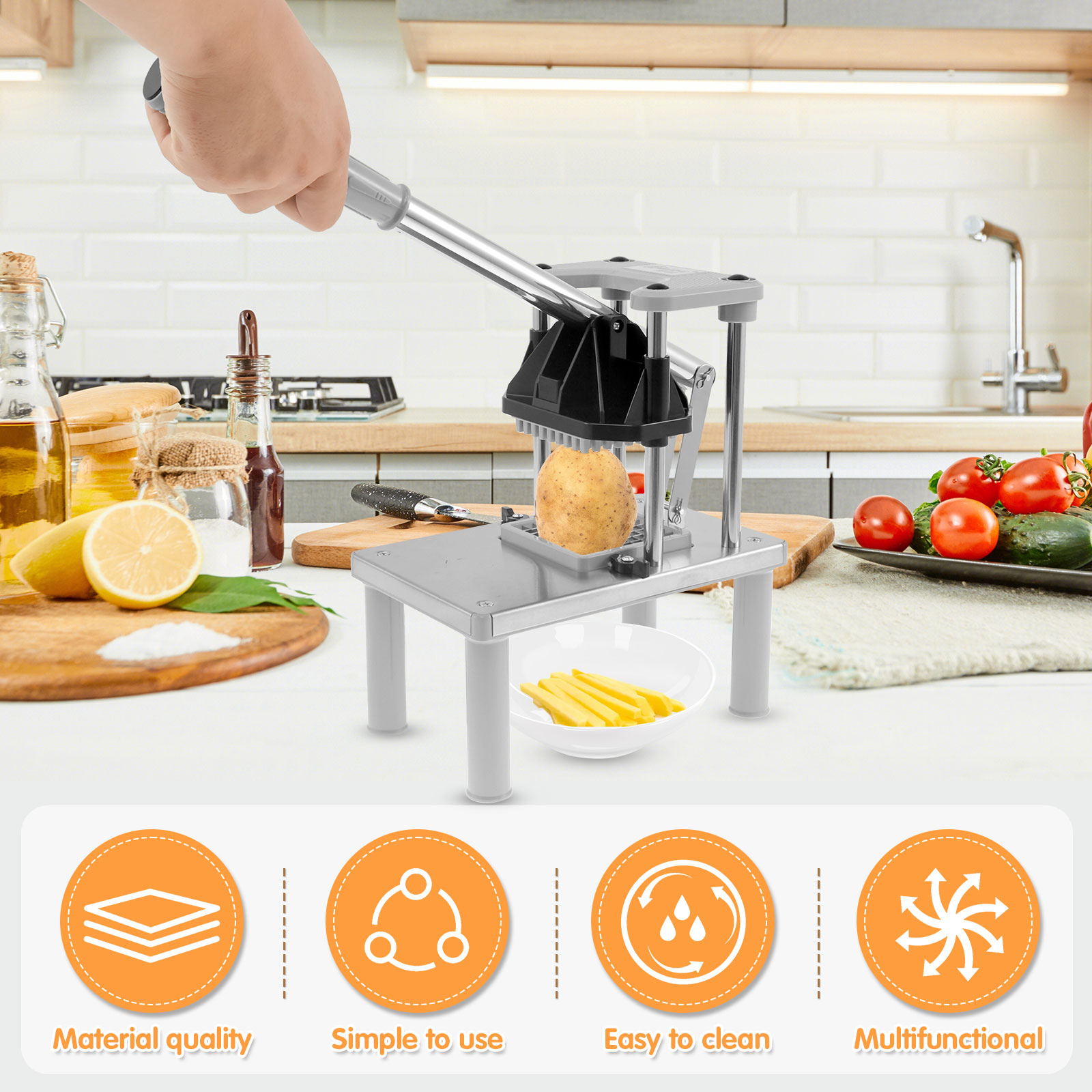 Perajang sayuran komersial pem - Kitchen Gadgets Vegetable Chopper ulasan dan harga