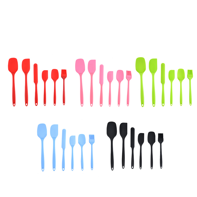 Peralatan Dapur Silikon 6 Buah - Silicone Spatula Set ulasan dan harga