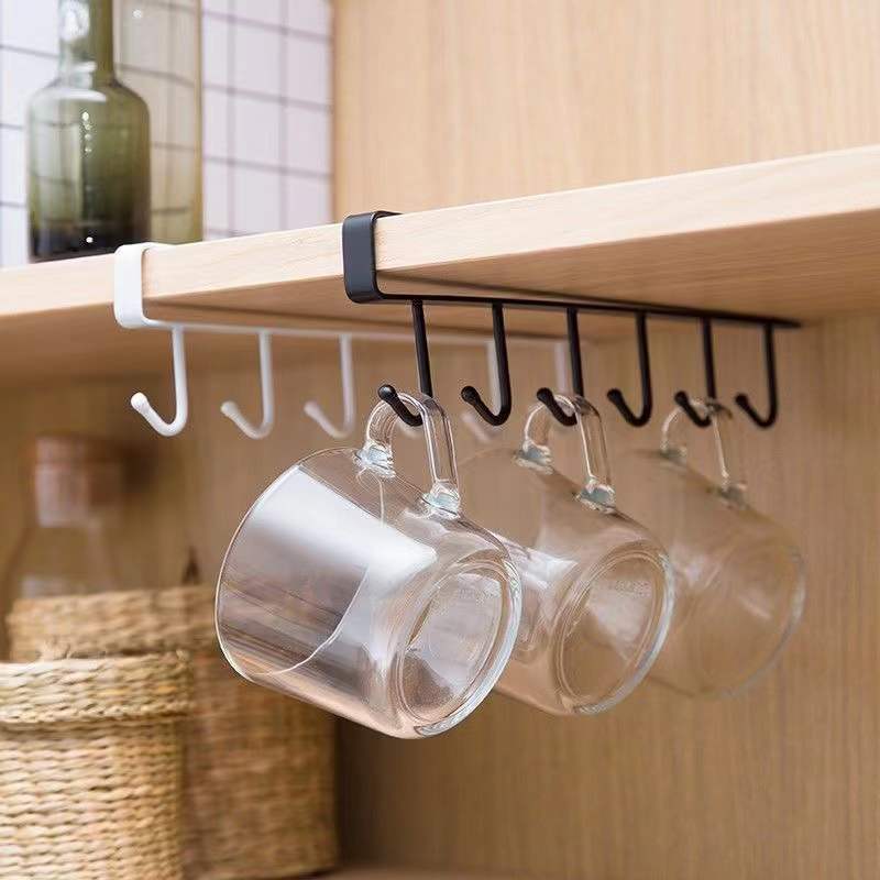 Rak Gantung Cangkir Tanpa Bor  - Kitchen Gadgets Cabinet ulasan dan harga