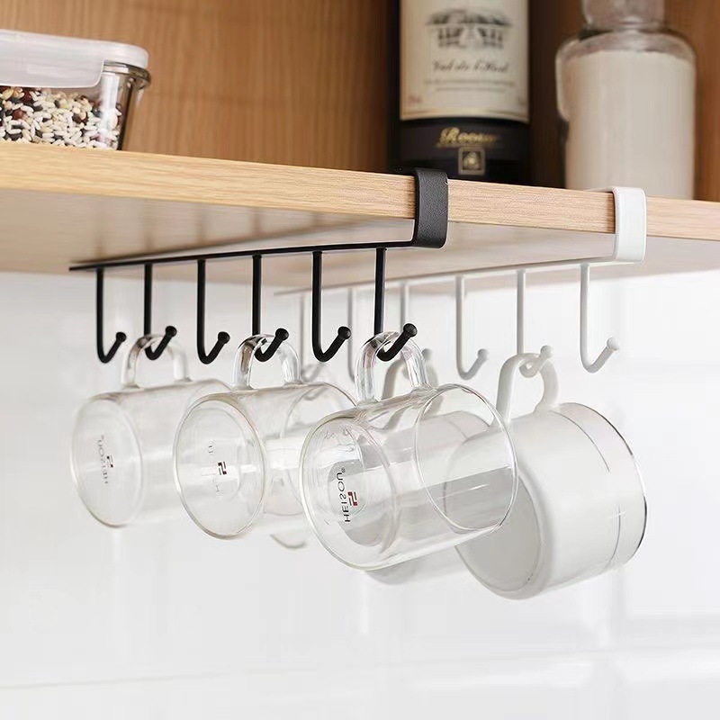 Rak Gantung Cangkir Tanpa Bor  - Kitchen Gadgets Cabinet ulasan dan harga