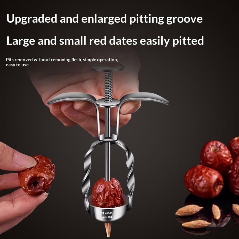 Alat Pengupas Biji Kurma Merah - Kitchen Gadgets Tools ulasan dan harga