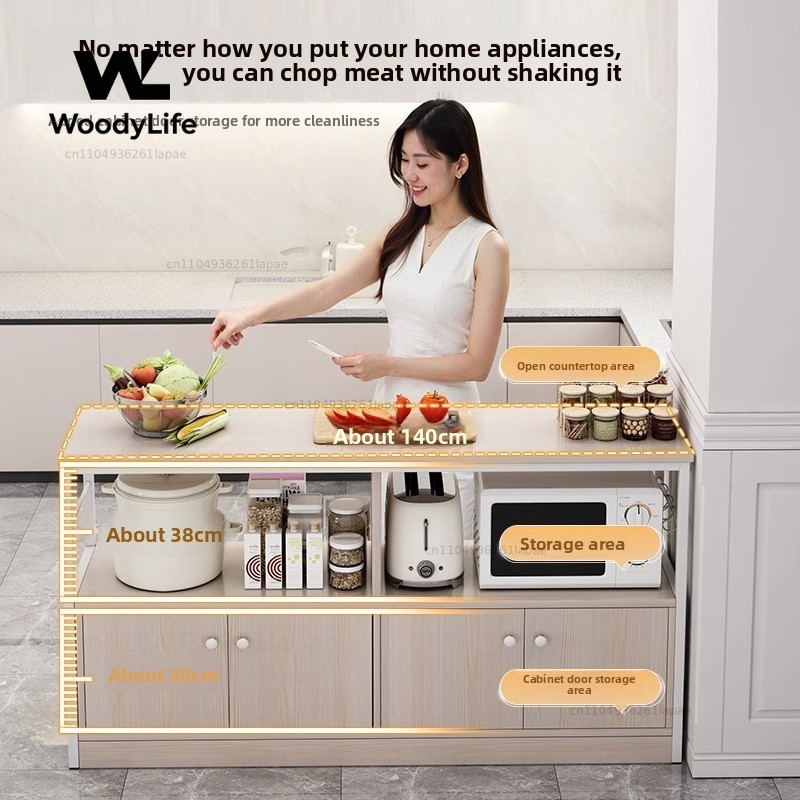 Rak Dapur dari Lantai hingga P - Kitchen Gadgets Cabinet ulasan dan harga