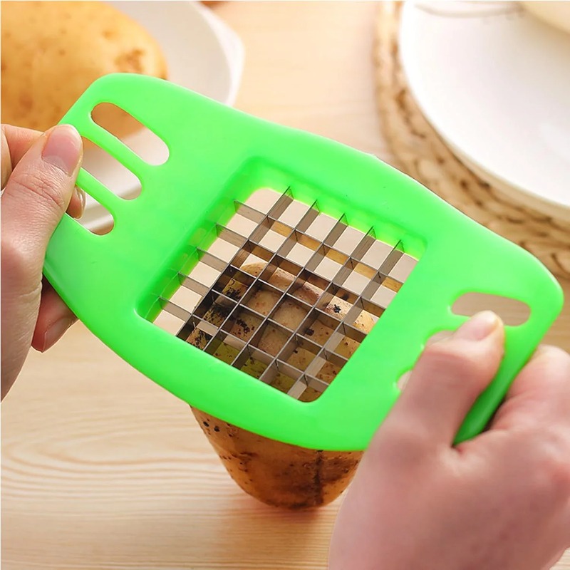 Pembuat Kentang Goreng, Pemoto - Kitchen Gadgets Vegetable Chopper ulasan dan harga