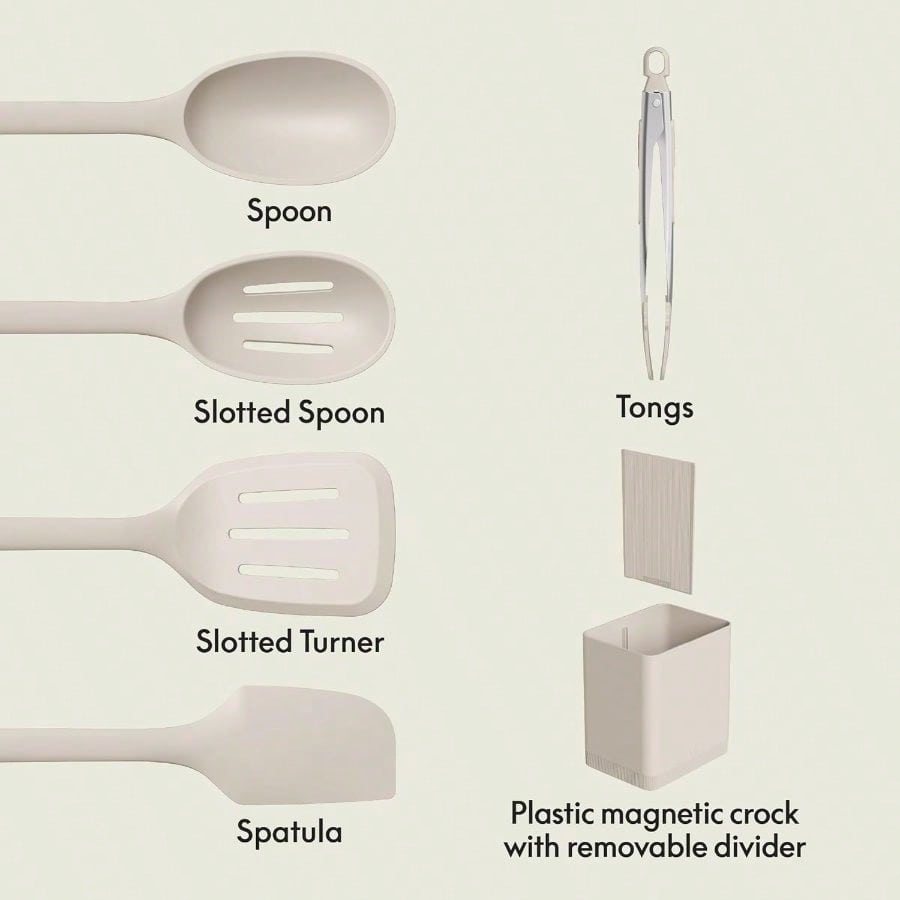 Set Peralatan Dapur Silikon 6- - Silicone Spatula Set ulasan dan harga