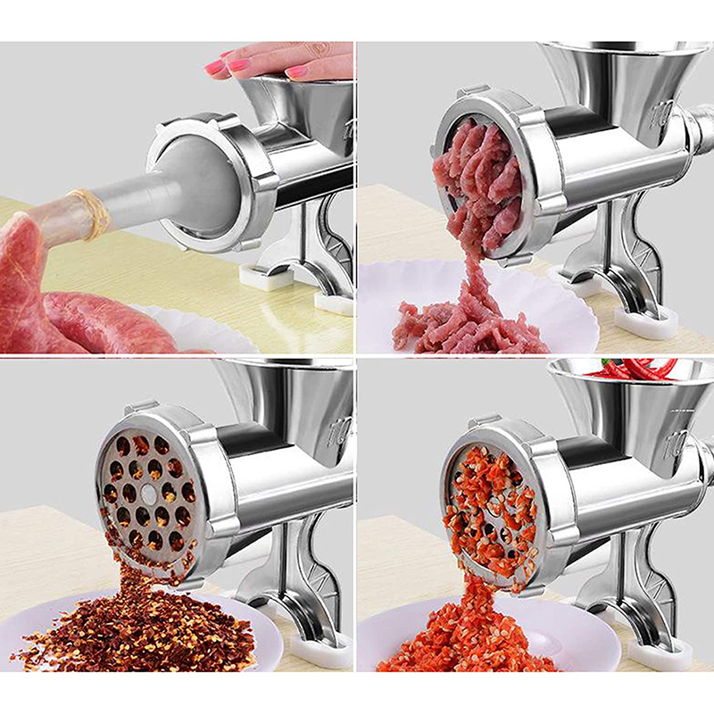 Manual Meat Grinder Sausage Me - Kitchen Gadgets Vegetable Chopper ulasan dan harga
