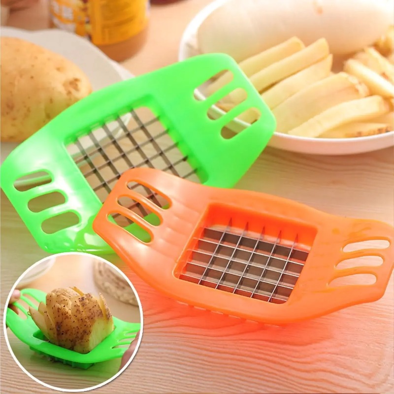 Pembuat Kentang Goreng, Pemoto - Kitchen Gadgets Vegetable Chopper ulasan dan harga
