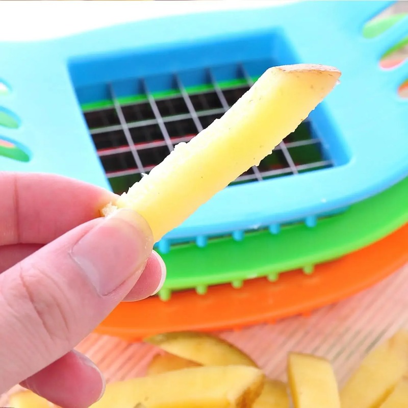 Pembuat Kentang Goreng, Pemoto - Kitchen Gadgets Vegetable Chopper ulasan dan harga