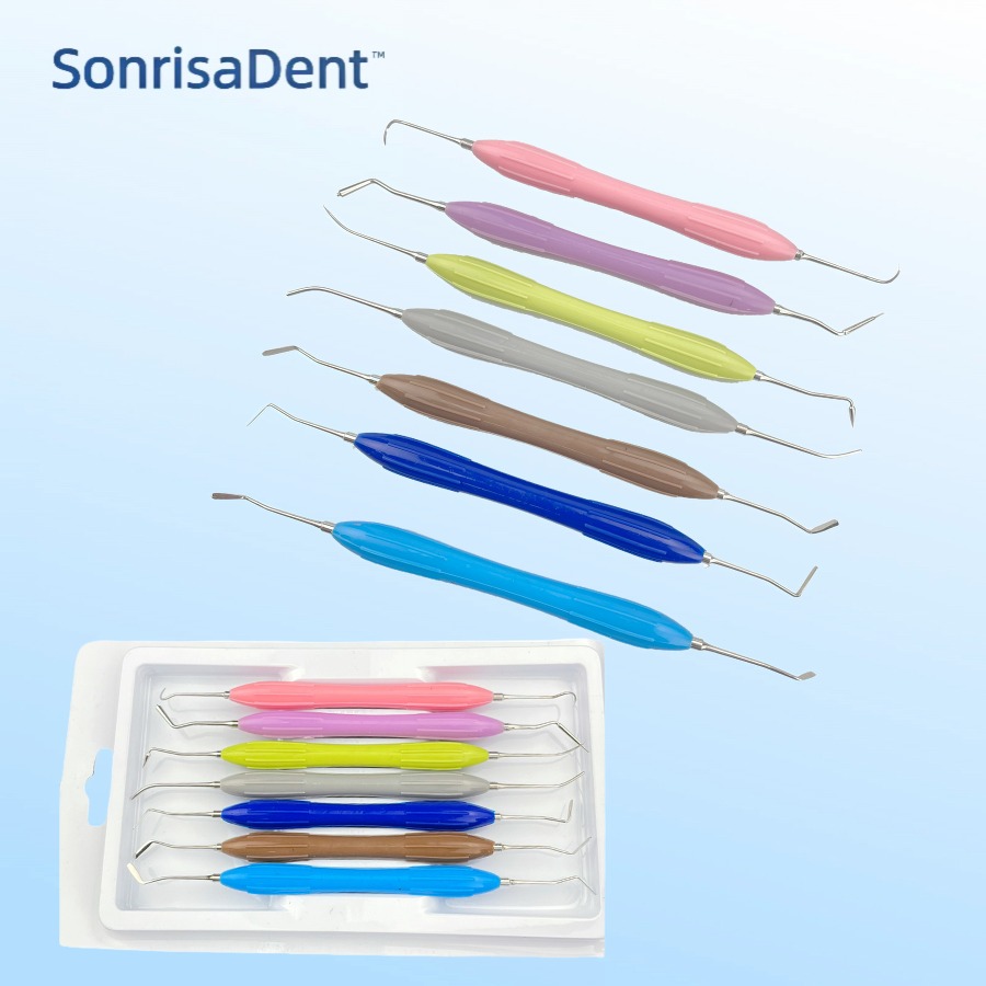 Alat Gigi Spatula Resin Instru - Silicone Spatula Set ulasan dan harga