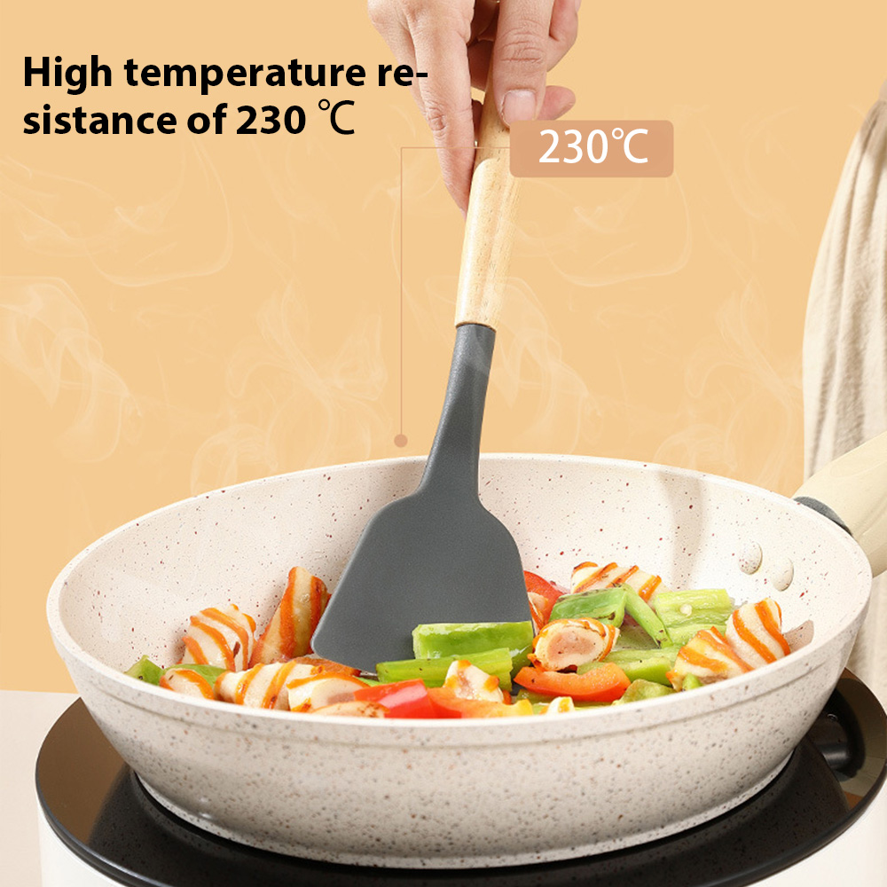 12PCS Peralatan Dapur Silikon  - Silicone Spatula Set ulasan dan harga