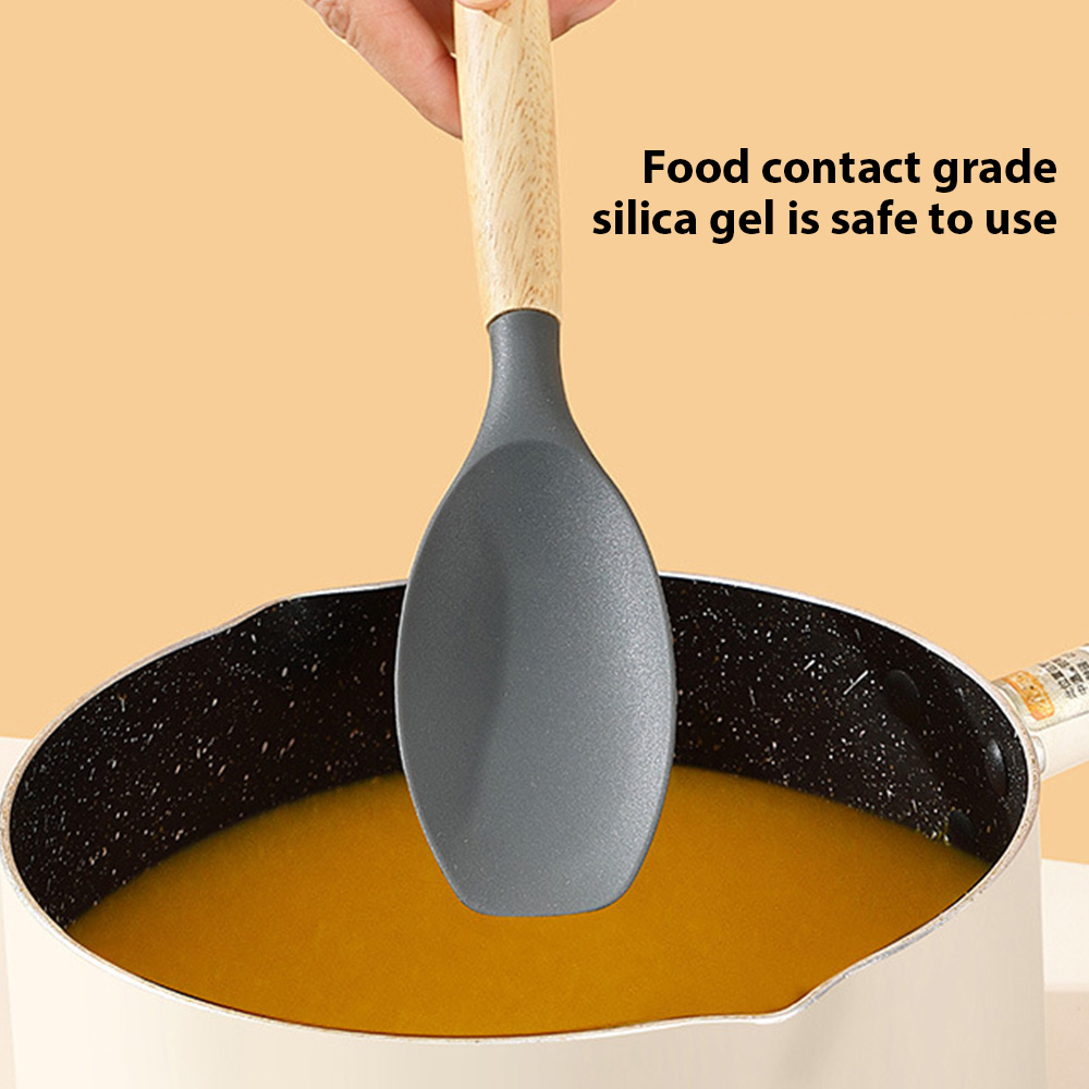 12PCS Peralatan Dapur Silikon  - Silicone Spatula Set ulasan dan harga