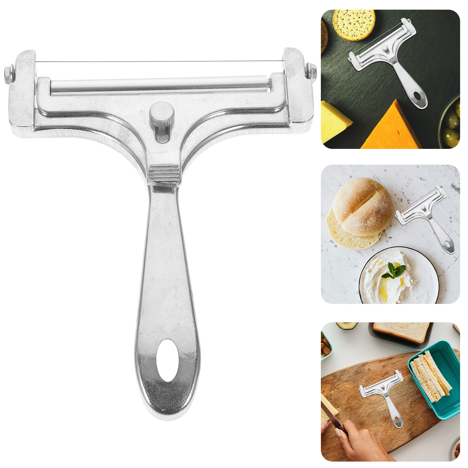 1Set Alat Pemotong Keju, Pemot - Kitchen Gadgets Wirecutter ulasan dan harga