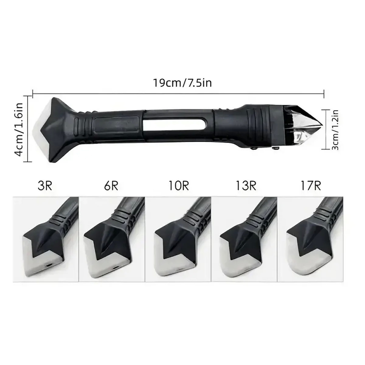 1/2 SET Alat Caulking Kepala L - Silicone Spatula Set ulasan dan harga