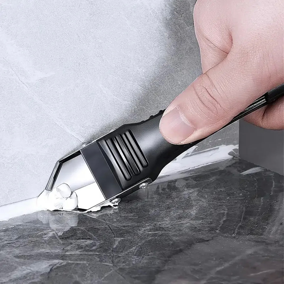 1/2 SET Alat Caulking Kepala L - Silicone Spatula Set ulasan dan harga