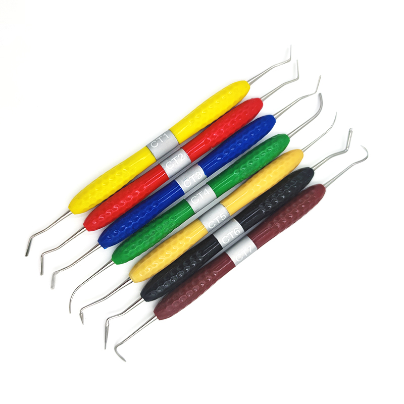 Set alat pengisi Resin gigi, 7 - Silicone Spatula Set ulasan dan harga