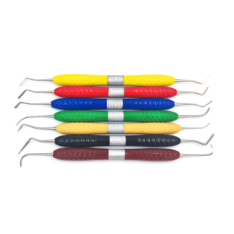 Set alat pengisi Resin gigi, 7 - Silicone Spatula Set ulasan dan harga