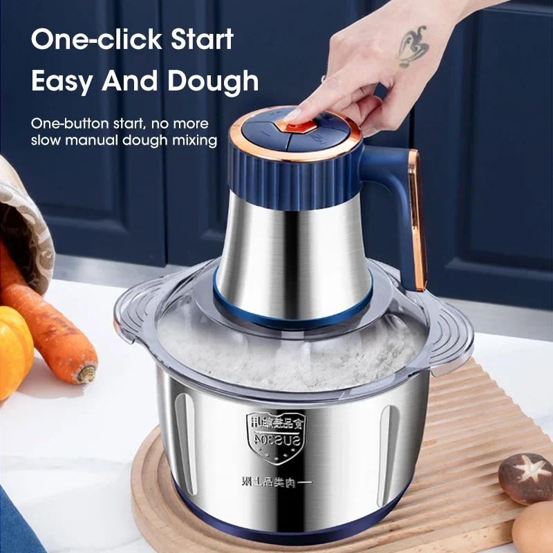 Penggiling Daging Elektrik 5L  - Kitchen Gadgets Vegetable Chopper ulasan dan harga