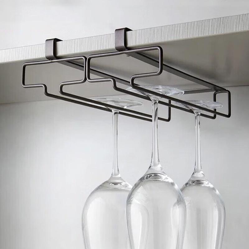 Rak Gelas Anggur Tanpa Bor - R - Kitchen Gadgets Cabinet ulasan dan harga