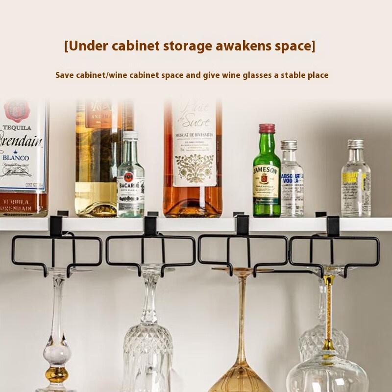 Rak Gelas Anggur Tanpa Bor - R - Kitchen Gadgets Cabinet ulasan dan harga