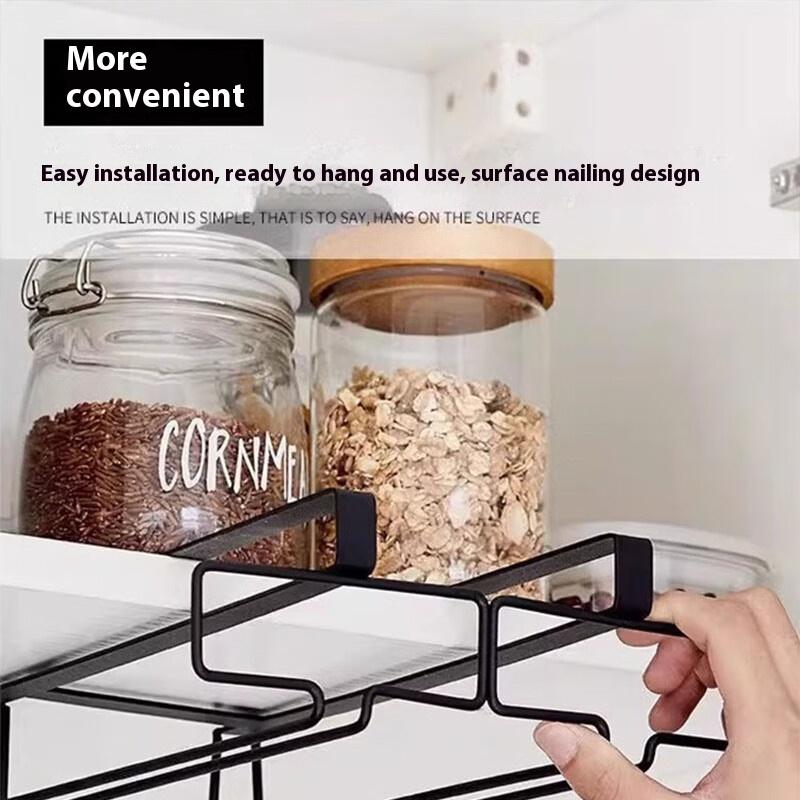 Rak Gelas Anggur Tanpa Bor - R - Kitchen Gadgets Cabinet ulasan dan harga