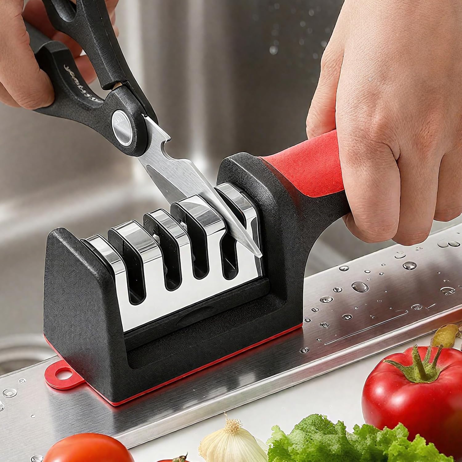 1 Paket Pengasah Pisau Multi-F - Knife Sharpener ulasan dan harga