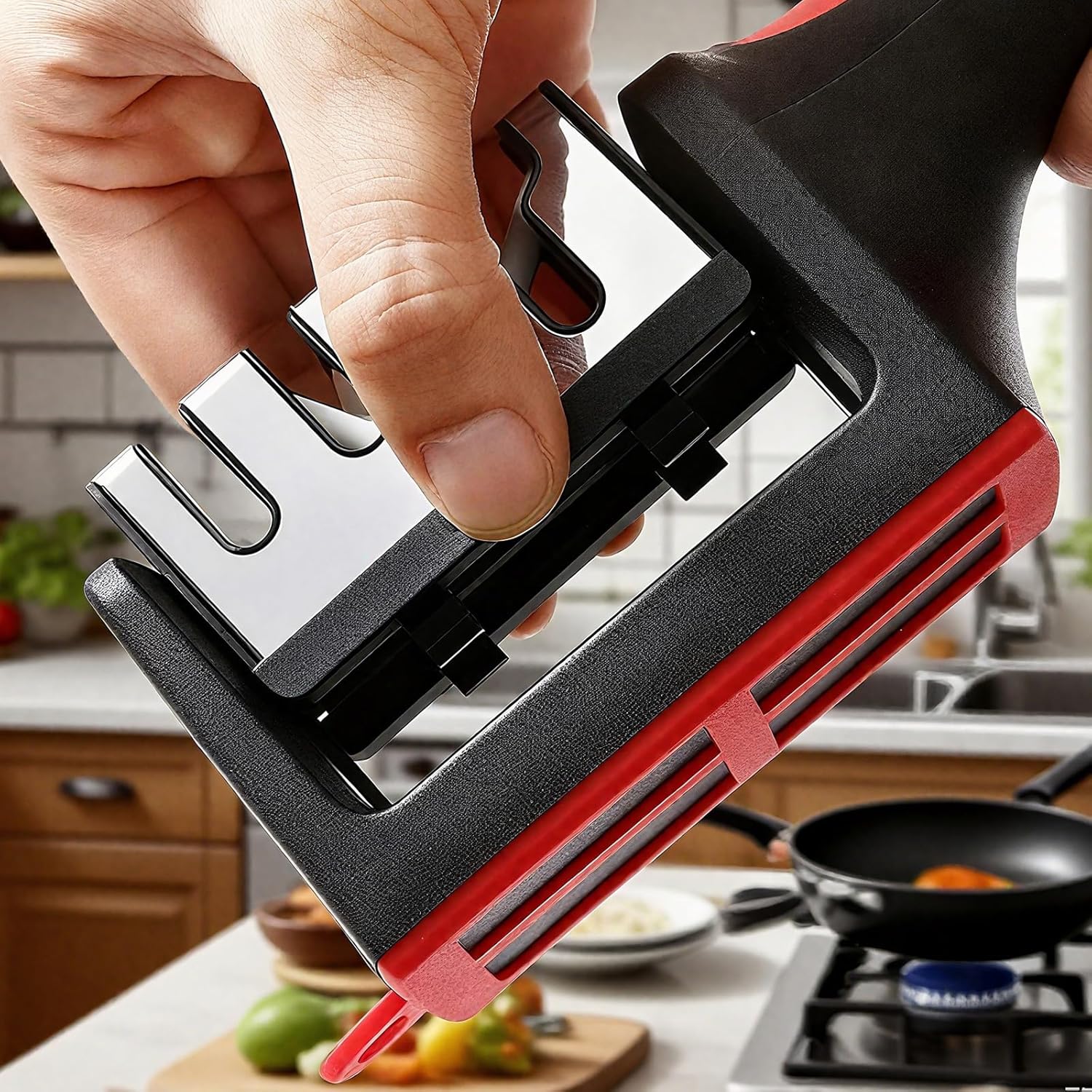 1 Paket Pengasah Pisau Multi-F - Knife Sharpener ulasan dan harga